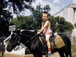 Barry On Pony 1956