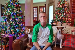 Bryan and Doggies Xmas 2020